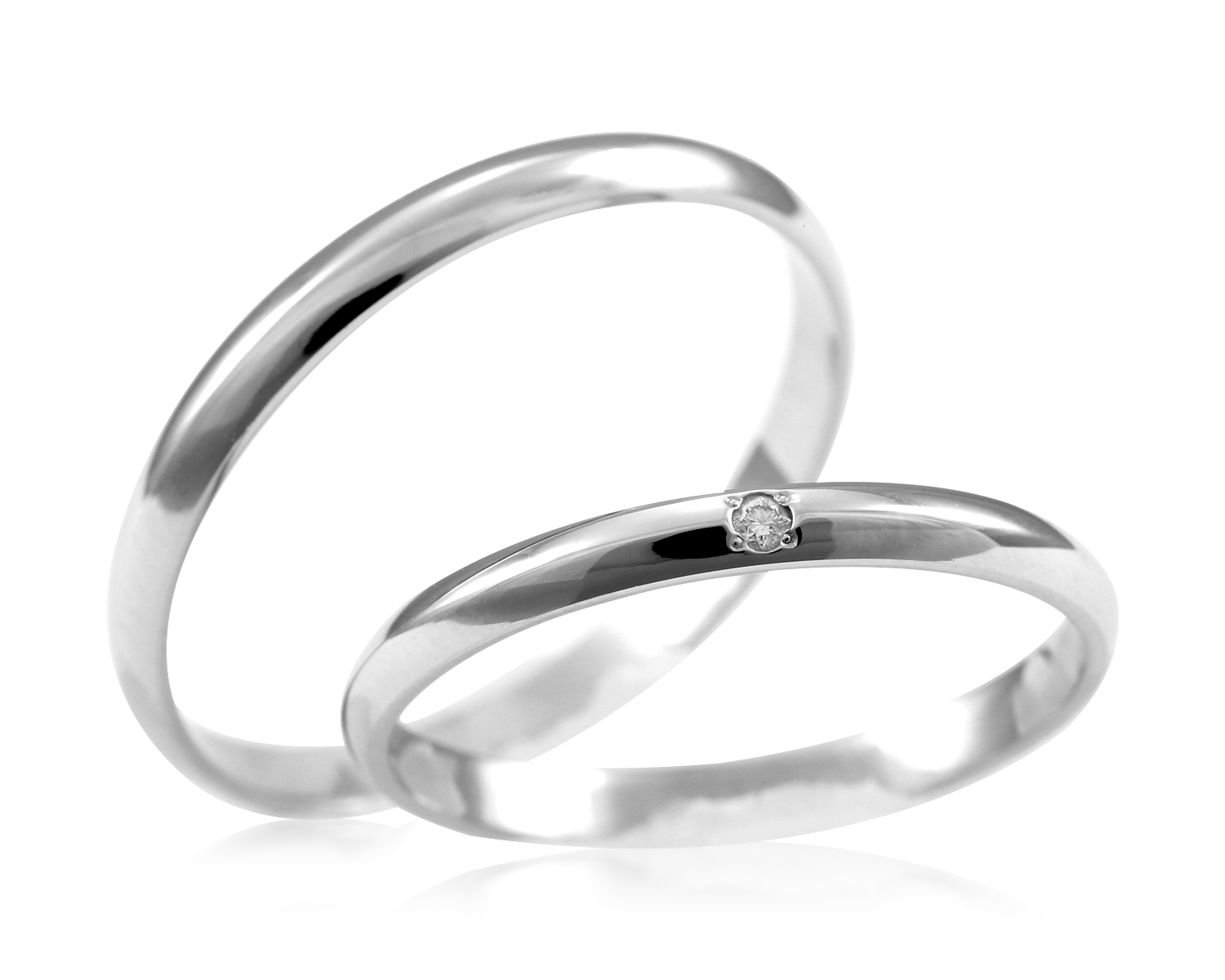 マリッジリング Ml25m Ms24d1l 結婚指輪一覧 大阪 心斎橋のダイヤ入り結婚指輪がお安い 仲庭總本店